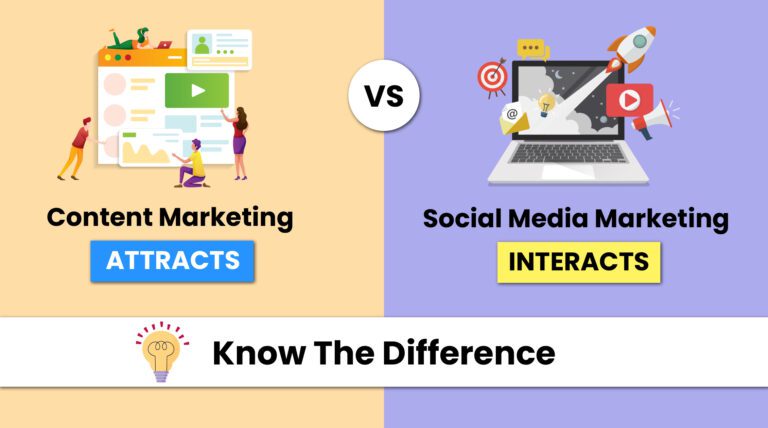 Content Marketing vs. Social Media Marketing: 5 Key Differences You Need to Know!